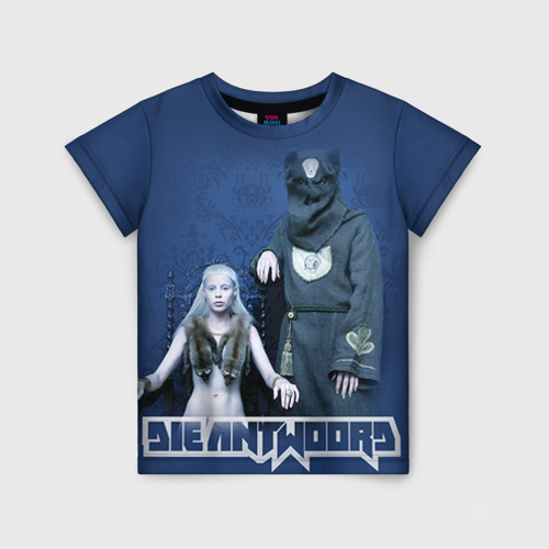 Детская футболка 3D Die Antwoord 7, цвет 3D печать