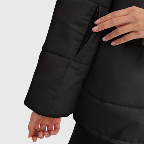 Женская зимняя куртка Oversize Die Antwoord 6, цвет светло-серый - фото 6