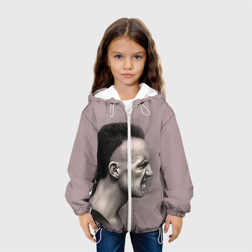 Детская куртка 3D Die Antwoord 5, цвет белый - фото 4