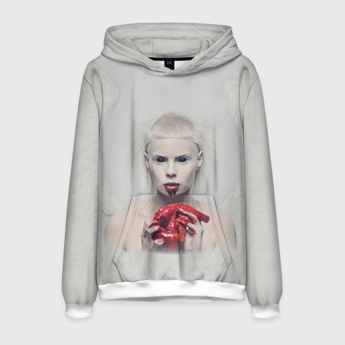 Мужская толстовка 3D Die Antwoord, цвет белый