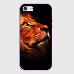 Чехол для iPhone 5/5S матовый Lion