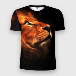 Спортивная футболка 3D Lion (Мужская)