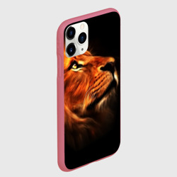 Чехол для iPhone 11 Pro матовый Lion - фото 2