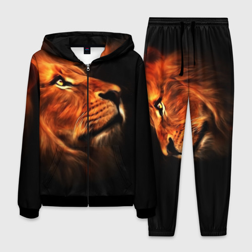 Мужской костюм 3D Lion Фото 01 Мужской костюм 3D Lion Фото 01