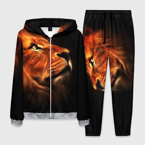 Мужской костюм 3D Lion Фото 01 Мужской костюм 3D Lion Фото 01