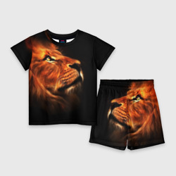 Детский костюм с шортами 3D Lion