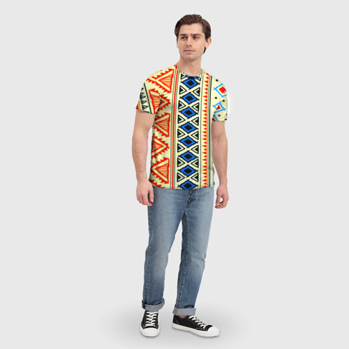 Мужская футболка 3D Африка, цвет 3D печать - фото 5