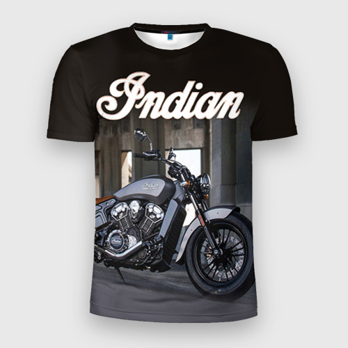 Мужская футболка 3D Slim Indian 8, цвет 3D печать