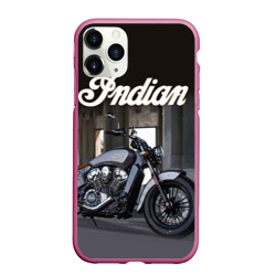 Чехол для iPhone 11 Pro Max матовый Indian 8