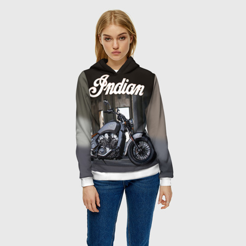 Женская толстовка 3D Indian 8, цвет 3D печать - фото 3