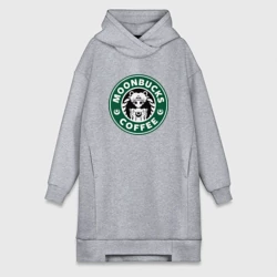 Платье-худи хлопок Сейлор Мун. Старбакс
