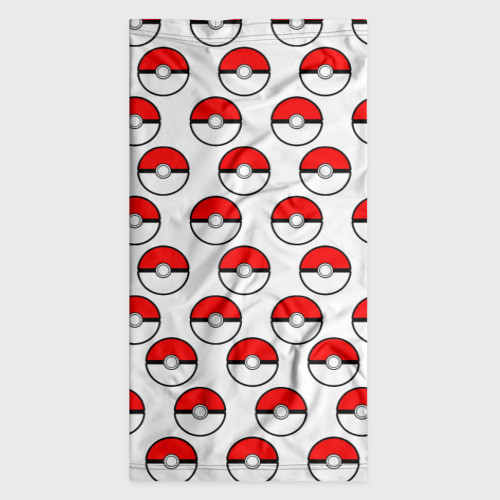 Бандана-труба 3D Pokemon Pokeball, цвет 3D печать - фото 7