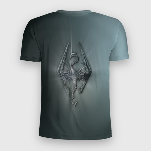 Мужская футболка 3D Slim Skyrim, цвет 3D печать - фото 2