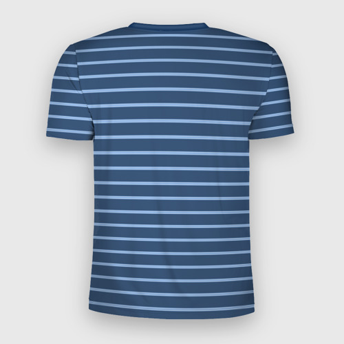 Мужская футболка 3D Slim Полосы, цвет 3D печать - фото 2