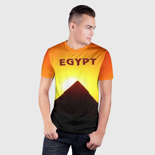 Мужская футболка 3D Slim Egypt, цвет 3D печать - фото 3