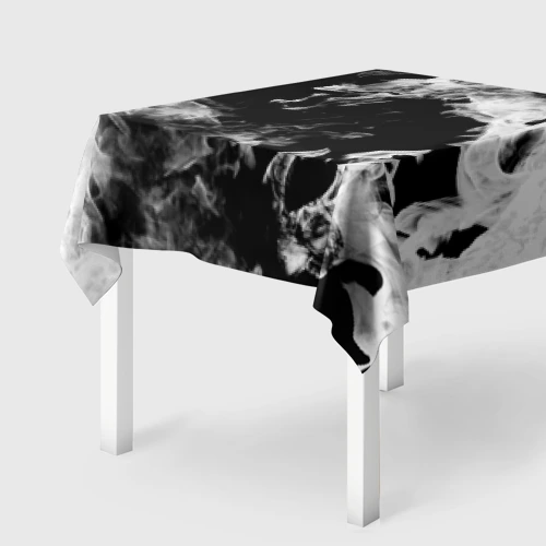 Скатерть 3D Дым