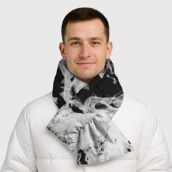 Шарф-пуховик 3D Дым - фото 2