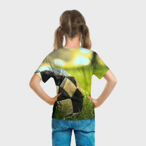 Детская футболка 3D Футбол, цвет 3D печать - фото 6