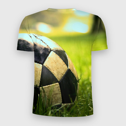 Мужская футболка 3D Slim Футбол, цвет 3D печать - фото 2