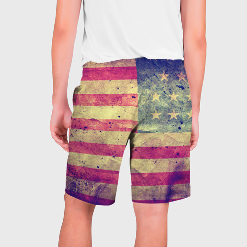 Мужские шорты 3D Америка, цвет 3D печать - фото 2