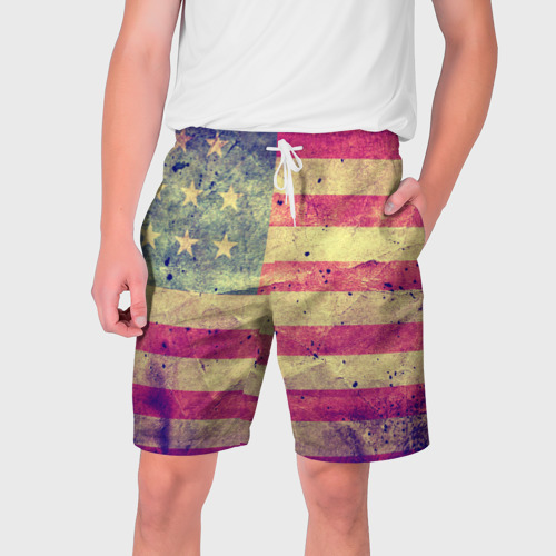 Мужские шорты 3D Америка, цвет 3D печать