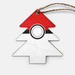 Игрушка деревянная Ёлочка Покеболл 4