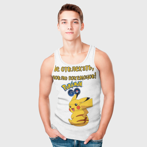 Мужская майка 3D Pokemon T-shirt, цвет 3D печать - фото 5