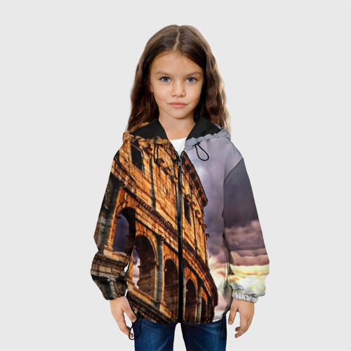 Детская куртка 3D Колизей, цвет черный - фото 4