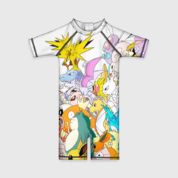 Детский купальный костюм 3D Покемоны