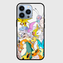 Чехол для iPhone 13 Pro Покемоны