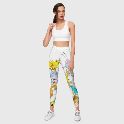 Леггинсы 3D Покемоны - фото 5