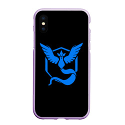 Чехол для iPhone XS Max матовый Pokemon Blue Team