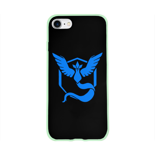 Чехол для Apple iPhone 8 силиконовый глянцевый Pokemon Blue Team Фото 01 Чехол для Apple iPhone 8 силиконовый глянцевый Pokemon Blue Team Фото 01