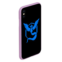 Чехол для iPhone XS Max матовый Pokemon Blue Team - фото 2