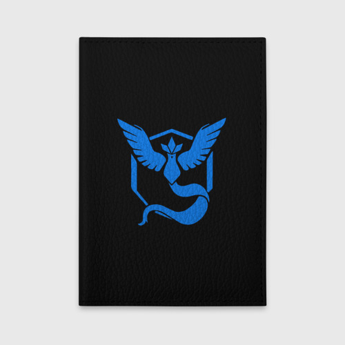 Обложка для автодокументов Pokemon Blue Team, цвет бирюзовый