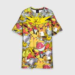 Детское платье 3D Pokemon 5