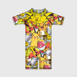 Детский купальный костюм 3D Pokemon 5