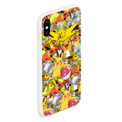 Чехол для iPhone XS Max матовый Pokemon 5 - фото 2