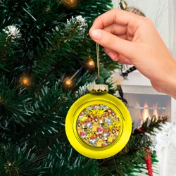 Ёлочный шар стеклянный/пластиковый Pokemon 5 - фото 2