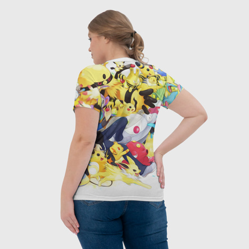 Женская футболка 3D Pokemon 10 - фото 7