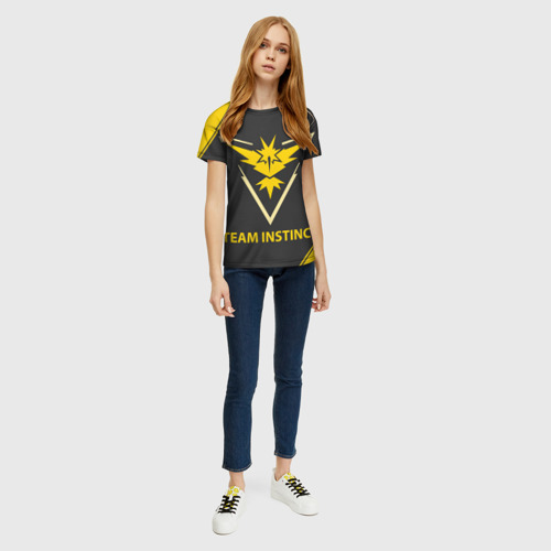 Женская футболка 3D Pokemon Yellow Team - фото 5