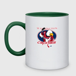 Кружка двухцветная Washington Capitals Hockey