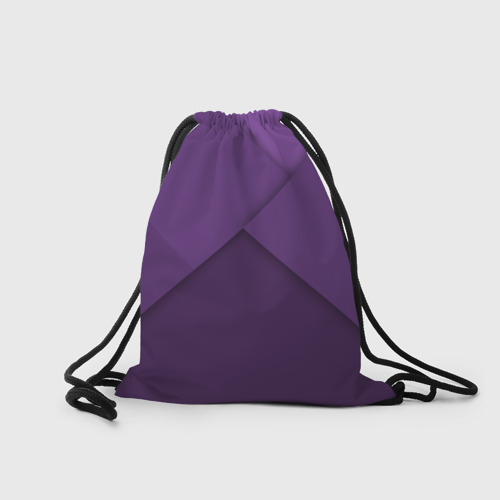 Рюкзак-мешок 3D Мне фиолетово! - фото 2