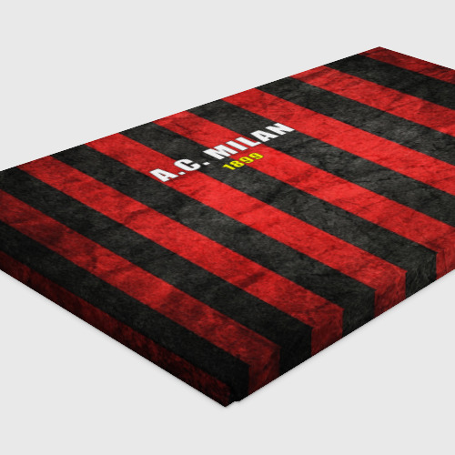 Холст прямоугольный A.C. Milan, цвет 3D печать - фото 4