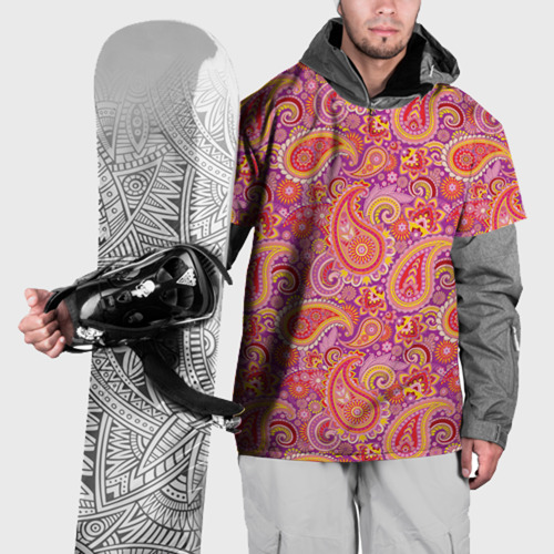 Накидка на куртку 3D Турецкий орнамент 6, цвет 3D печать