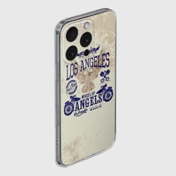 Чехол для iPhone 16 Pro Max силиконовый с защитой камеры Moto t-shirt 1 - фото 2