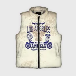 Женский жилет утепленный 3D Moto t-shirt 1