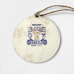 Деревянная игрушка круг Moto t-shirt 1