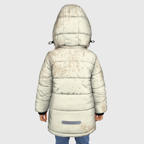 Зимняя куртка для девочек 3D Moto t-shirt 1, цвет черный - фото 4