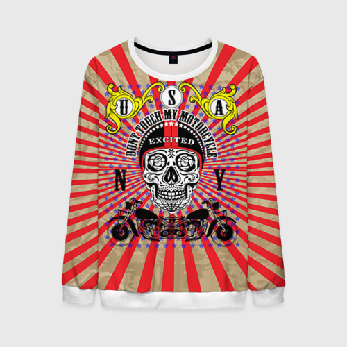 Мужской свитшот 3D Moto t-shirt 3